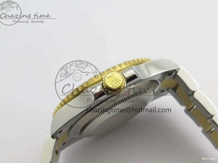 MiroTime 0416 Comfortable Submariner 116613LN Noob 1:1 Best Edition Black Dial On SS YG Bracelet A2836 V 3569